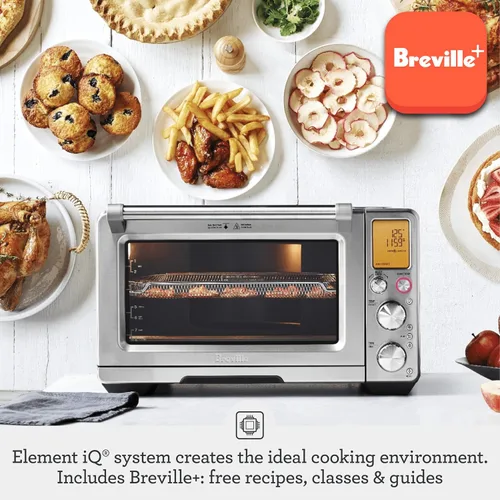 Vista 7 de Breville BOV900BSS Smart Oven Air Fryer Pro, acero inoxidable cepillado