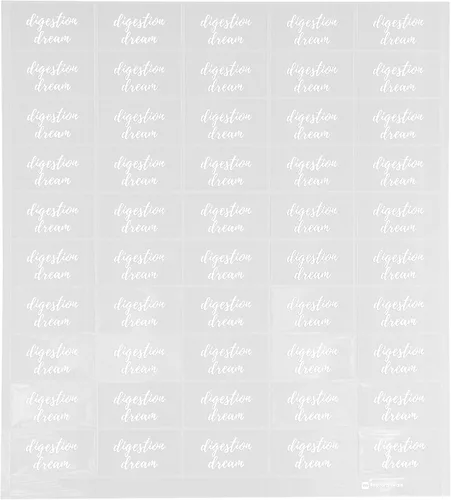 Vista 46 de Restaurantware - Etiquetas para botellas de jugo en algún lugar de 1.9 x 1 pulgada, 100 etiquetas autoadhesivas para botellas, resistentes a