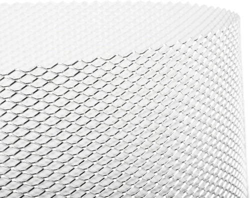 Vista 5 de AggAuto - Malla universal de 40 x 13 pulgadas para parachoques de auto, para parrilla de auto, de aleación de aluminio, con agujeros hexagonales