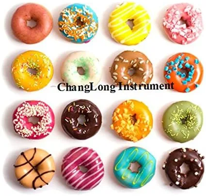 Vista 3 de FYX-6A eléctrico seis pedazos Donut Maker Machine comercial donut que hace la máquina 110v/220v