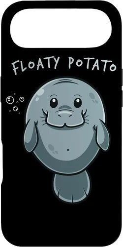 Vista 27 de Flaoty Potato Manatee Funny Manati Manatee Chubby Mermaid Case for iPhone 17