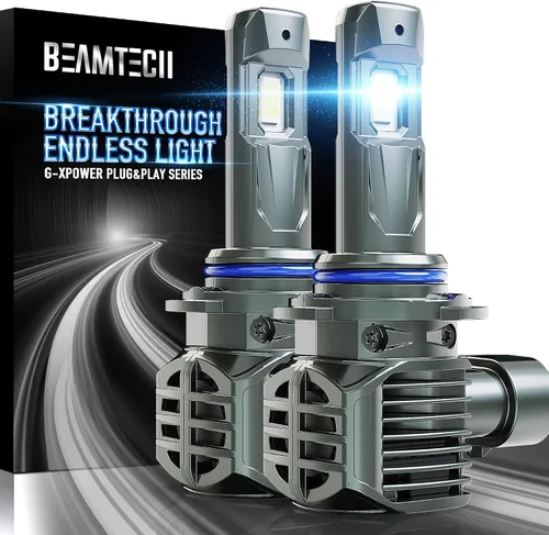 Vista 16 de BEAMTECH 90 05 Bombillas, 500% de brillo, Plug and Play, paquete de 2