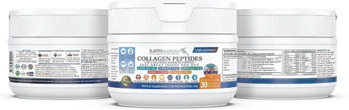 Vista 5 de KAPPA NUTRITION Péptidos de colágeno en polvo, complejo avanzado multicolágeno 5 en 1 con péptidos de colágeno hidrolizados, soporta la piel