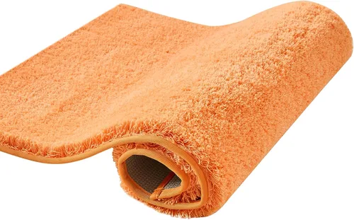 Vista 21 de CozeCube Tapetes de baño circulares de vellón para baño, esponjosos, absorbentes, de microfibra de secado rápido, antideslizantes, lavables