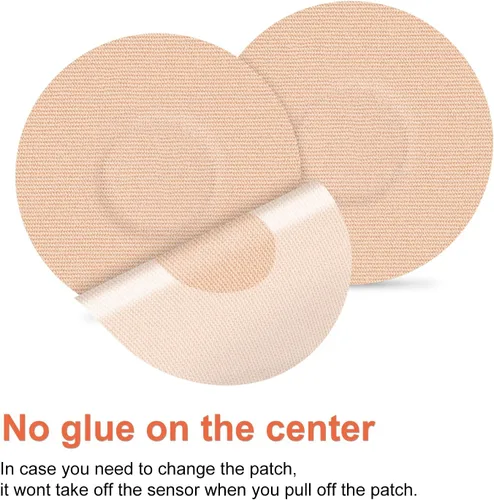 Vista 5 de Paquete de 25 cubiertas de sensor Libre, impermeables, sin látex, parches para sensor libre 1/2/3 Plus, parches flexibles, sin pegamento