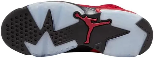 Vista 5 de Tenis Air Jordan 6 Retro GS 384665 600 Toro Bravo Varsity RojoNegro