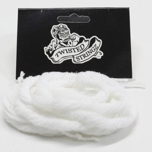 Vista 3 de Twisted Stringz Cuerdas Yo-Yo – Poliéster – Cuerda YoYo Regular Sólida – Paquete de 10 (Naranja Sólido)