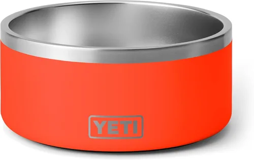 Vista 28 de YETI Boomer 8 - Tazón antideslizante y de acero inoxidable para perro, con capacidad de 64 onzas Blanco