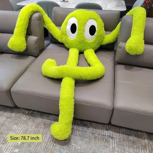 Vista 3 de Juguete gigante de pulpo de piernas largas, almohada de felpa suave de 39.3 pulgadas para niños, niñas, niños y adultos cumpleaños
