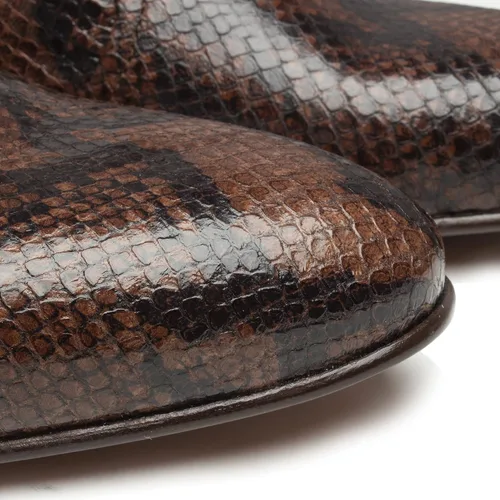 Vista 3 de EMMANUEL Botas de tacón cubano de cuero para hombre Cognac, Vison