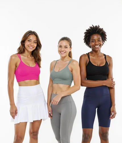 Vista 8 de Sykooria Paquete de 3 brasieres deportivos con tiras para mujer, sexy, entrecruzado, para yoga, correr, atletismo, gimnasio, entrenamiento, fitness