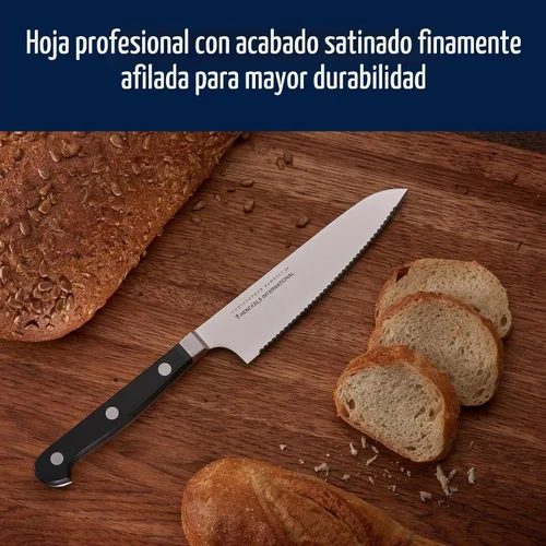 Vista 9 de HENCKELS Classic Razor-Sharp Christopher Kimball Edition - Juego de iniciación de 3 piezas, diseño alemán informado por más de 100 años de maestría