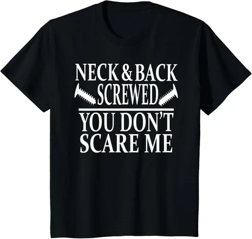 Vista 69 de Camiseta divertida para recuperación de cirugía de columna vertebral y cuello y espalda, Negro