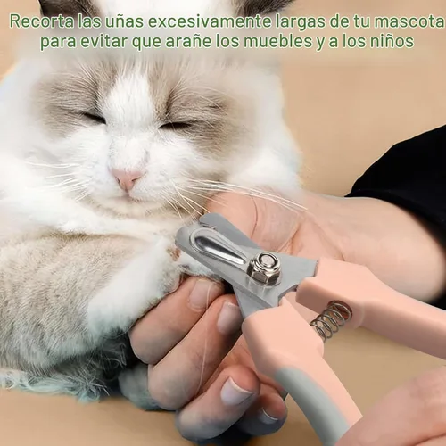 Vista 6 de Cepillo autolimpiante para gatos con cortaúñas para gatos, juego de 2
