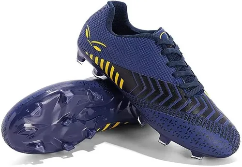Vista 5 de TOLLN Zapatos de fútbol atléticos para hombre, tacos de fútbol para exteriores