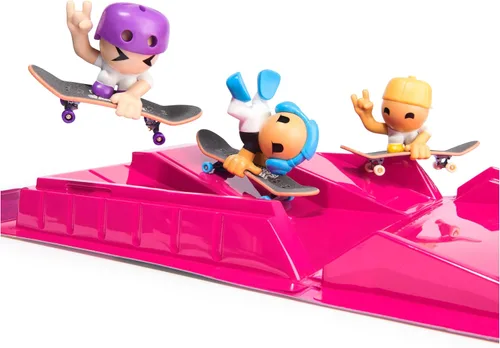 Vista 8 de TECH DECK SK8 Crew Fun Box - Juego de parque de patinaje transformable