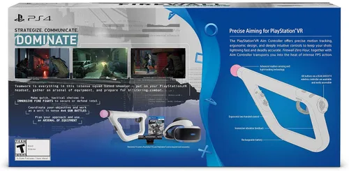 Vista 2 de PSVR Aim Controller Firewall Zero Hour Bundle - Playstation VR (Renewed) Video Game