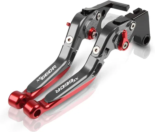 Vista 20 de Palanca de embrague de freno ajustable extensible para motocicleta Yamaha XT660R XT660 R 2014 2015 2016 2004-2017