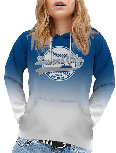 Vista 2 de Custom Baseball Gradient Hoodies-Personalized Name Number Pullover Hooded Sweatshirts Fans Gift for Men,Women,Youths