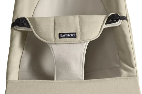 Vista 12 de BabyBjörn Bouncer Balance Soft, Algodón, Caqui/Beige Khaki/Beige