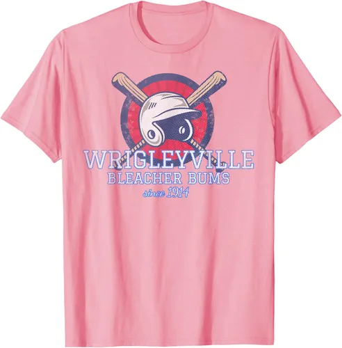 Vista 54 de Wrigleyville Bleacher Bums - Camiseta de béisbol divertida