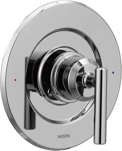 Vista 10 de Moen Gibson T2901BN - Mango de ducha moderno cromado Posi-Temp con equilibrio de presión, solo recorte, requiere válvula, T2901BN