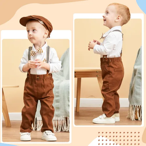 Vista 3 de Baby Boy Suits Baby Boy Formal Gentleman Suits 0-18M