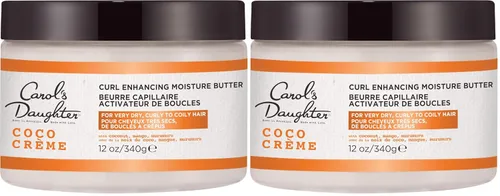 Vista 11 de Mantequilla humectante para cabello rizado muy seco Carol's Daughter Coco Creme, con aceite de coco y mantequilla de mango, sin parabenos y sin