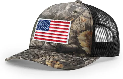 Vista 249 de Joe's USA Richardson 112 - Gorras de camionero con parche gráfico personalizado - Gorras estructuradas de cinco y seis paneles Richardson Premium