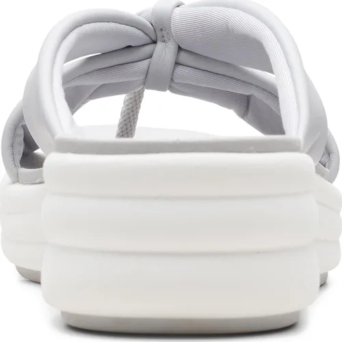 Vista 5 de Clarks Drift Ave para mujer, gris (Light Grey Synthetic)