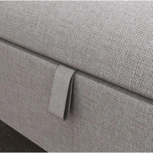 Vista 6 de Banco rectangular para dormitorio, extremo de la cama, con almacenamiento, taburete de extremo de cama para dormitorio, sala de estar, taburete