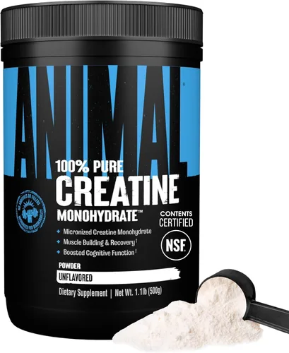Vista 10 de Animal Cápsulas de Monohidrato de Creatina Micronizada - 300 Cápsulas, 2500mg por Porción para Apoyar el Crecimiento Muscular, Resistencia