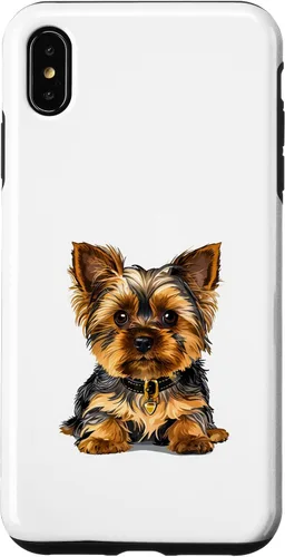 Vista 11 de Adorable Yorkshire Yorkie Terrier Puppy Yorky Funda para iPhone 16