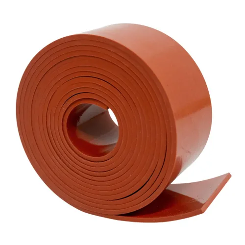 Vista 12 de .125" Caucho de silicona industrial de 1 pulgada x 10 pies Resistente a la temperatura, versátil, duradero y flexible Resistente a la intemperie
