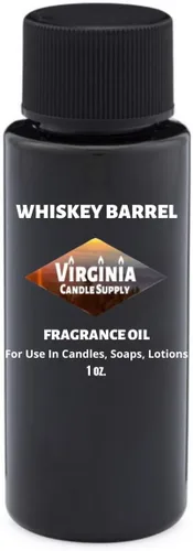 Vista 2 de Aceite de fragancia de barril de whisky (nuestra versión de la marca) (botella de 1 onza) para hacer velas, hacer jabón, fabricación de tartas