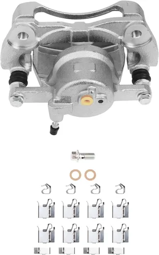 Vista 151 de Detroit Axle - Rotores de freno para Ford 2013-2019 Explorer Taurus Flex Lincoln MKT MKS, rotores de freno de disco ranurados perforados de repuesto