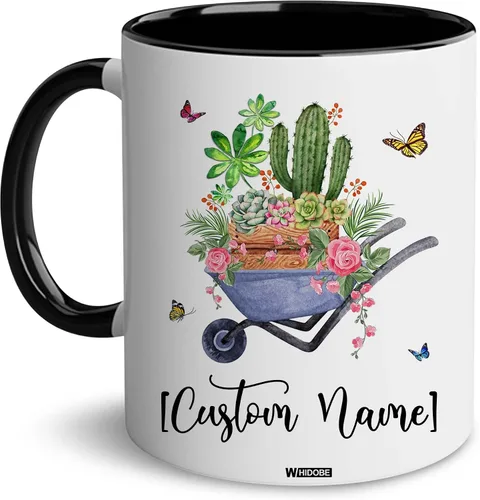 Vista 25 de WHIDOBE Regalo para jardineros – Taza de plantas para amantes de las plantas – Regalos de jardinería para mujeres y hombres – Yes I Really Do Need