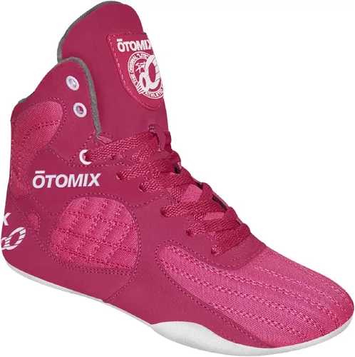 Vista 11 de Otomix Stingray Escape Bodybuilding Levantamiento de Pesas MMA & Zapatos de lucha libre para mujer Negro
