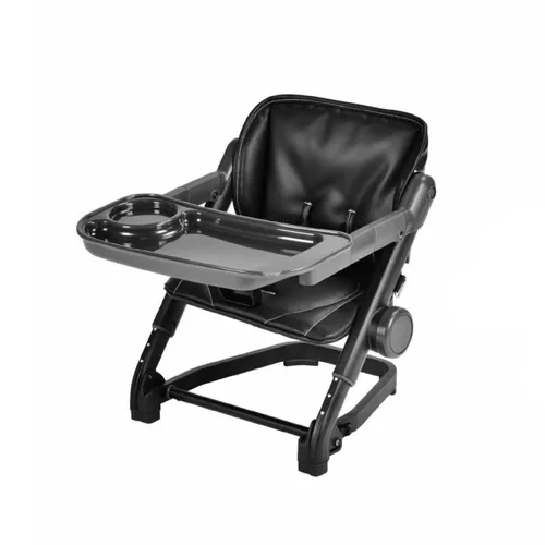 Vista 10 de Feed Me - Asiento elevador de silla alta de viaje 3 en 1 para bebés y niños pequeños, de transición, compacto y se adapta a cualquier silla, bandeja