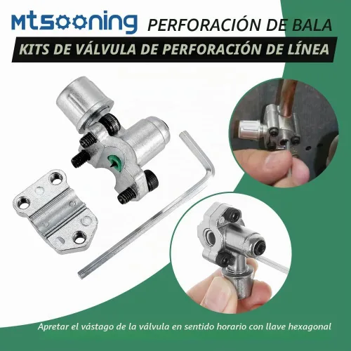 Vista 4 de 4PCS BPV-31 Kit de válvula de grifo de perforación bala