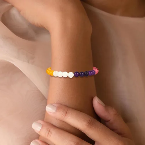 Vista 4 de Money Wealth Success Pulsera de protección para hombres y mujeres, 0.315 in, piedra natural, jade y citrino, ágata de la suerte, pulsera