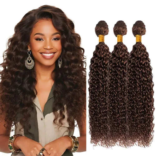 Vista 104 de Color 30 paquetes de cabello humano marrón onda del cuerpo paquetes 8 10 12 pulgadas brasileño virgen Remy extensiones de cabello humano doble trama