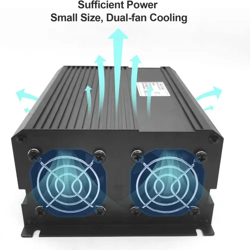 Vista 4 de Fuente de alimentación conmutada de 1500 W AC-DC SMPS Salida 12V 100A Adaptador PSU AC-DC Convertidor de transformador industrial de 12 voltios