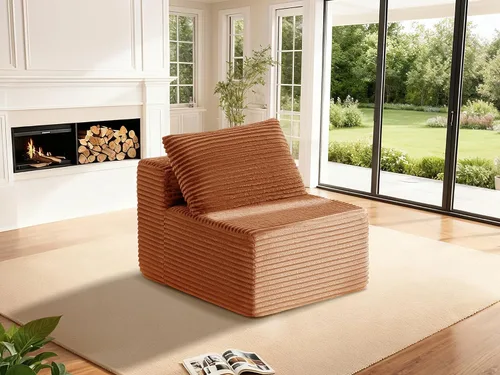 Vista 73 de Sofá modular de gran tamaño de 108 pulgadas, cómodo sofá deshuesado en forma de U para sala de estar, asientos extra profundos, sin montaje, sofá