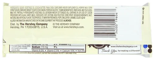 Vista 3 de HERSHEY'S Cookies 'n' Creme - Barra de caramelo, tamaño King (paquete de 18)