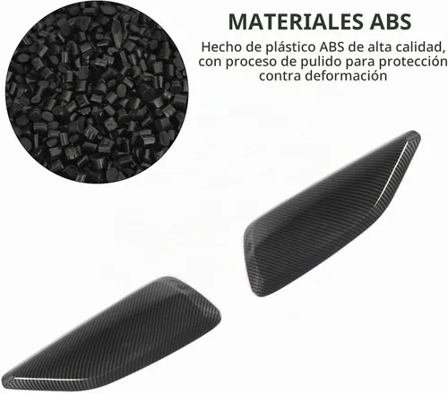Vista 6 de RT-TCZ Cubierta de moldura para panel de puerta interior, accesorios de decoración interior para Chevrolet Camaro 2016-2022, 2 piezas
