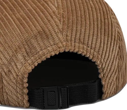 Vista 7 de CLAPE Gorra de béisbol de 5 paneles de ala plana Snapback Gorra de Campamento Ajustable Gorra de Pana Sombrero de Papá Sombrero de Suede Peak Ball