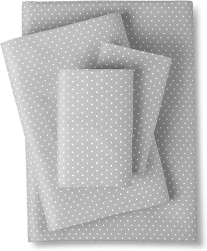 Vista 47 de Juego de sábanas extrasuaves de tamaño individual, ropa de cama transpirable y lujosa con correas elásticas integradas para las esquinas, colección