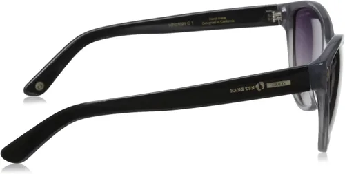 Vista 3 de Hang Ten Gold Mujeres Moda HTG1021 C1 Gafas de sol redondas polarizadas