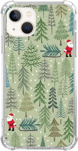Vista 7 de Funda de teléfono con diseño de collage de mariposas estética, compatible con iPhone 13, funda de collage de Fairy Naturecore para adolescentes